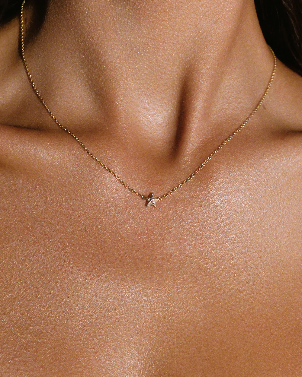 Petite Starfish Necklace - Image 3