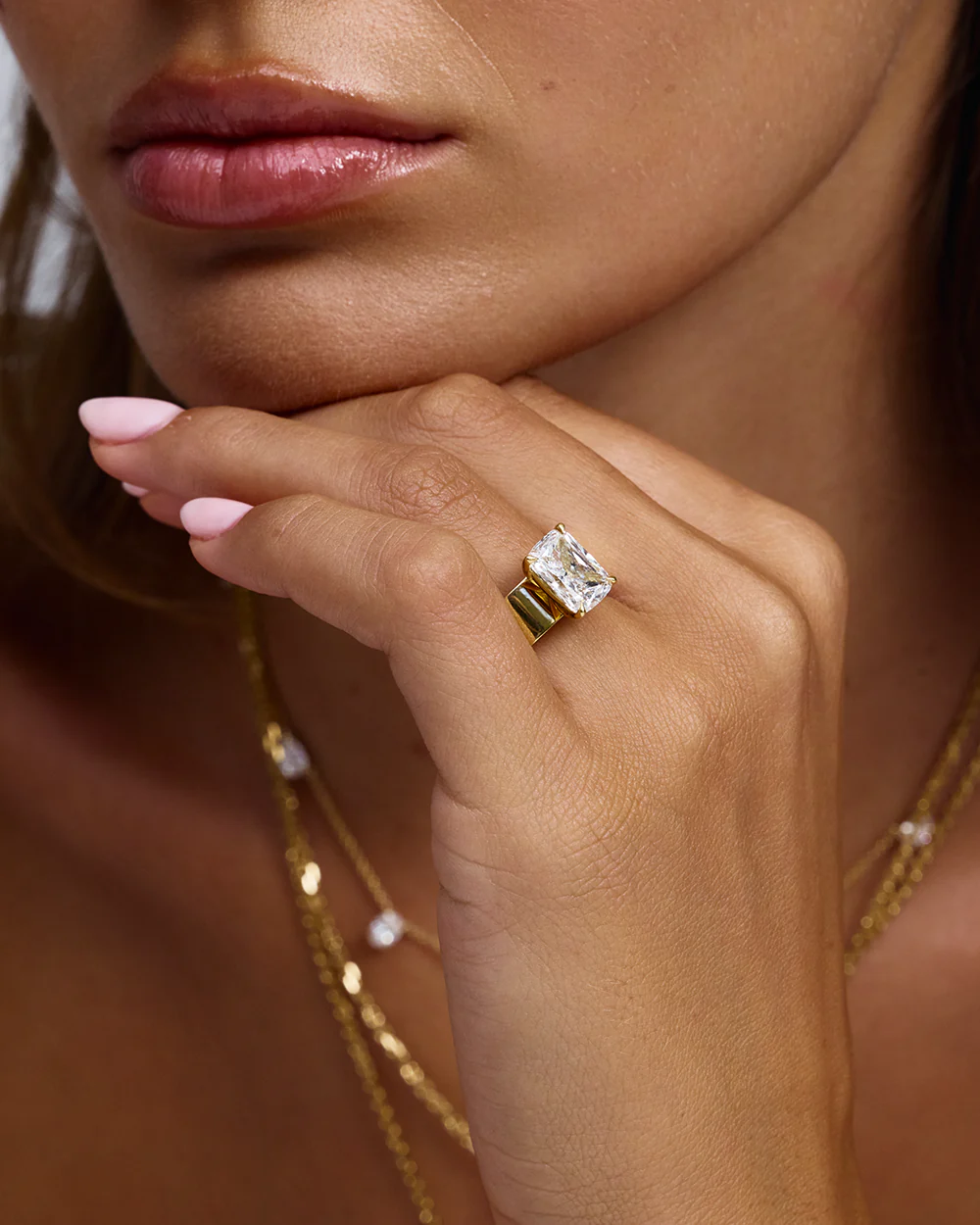 Rhea 3.50ct Cushion Cut Engagement Ring - Image 2