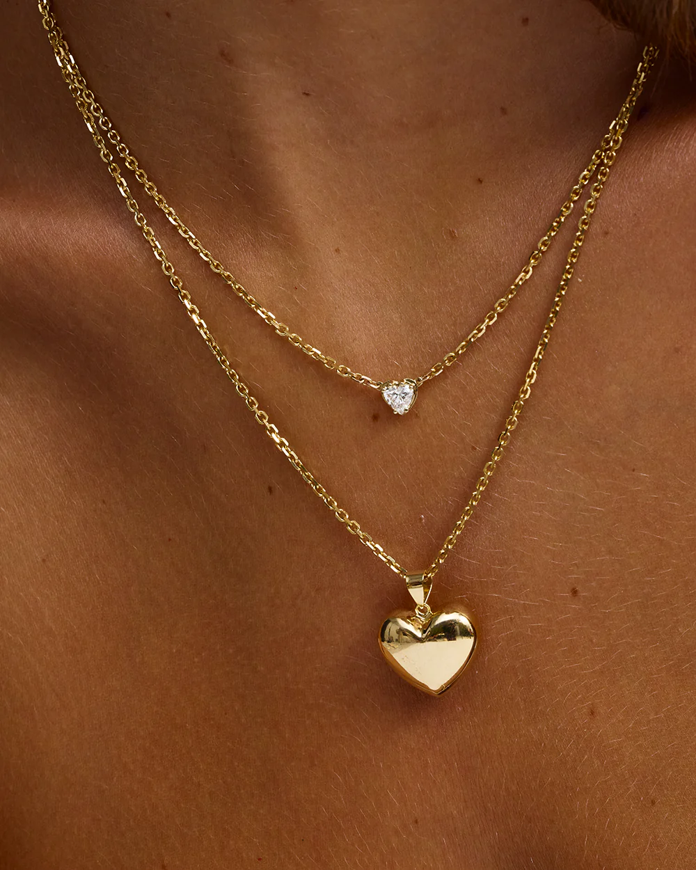 Sloane Heart Diamond Necklace - Image 3