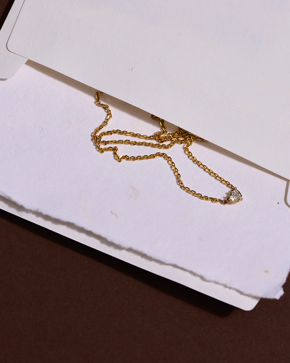 Sloane Heart Diamond Necklace - Image 4
