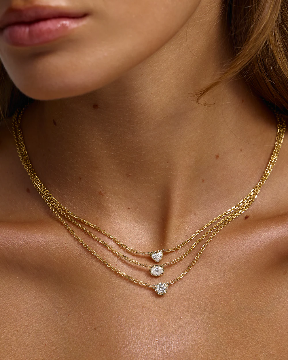 Sloane Heart Diamond Necklace - Image 5