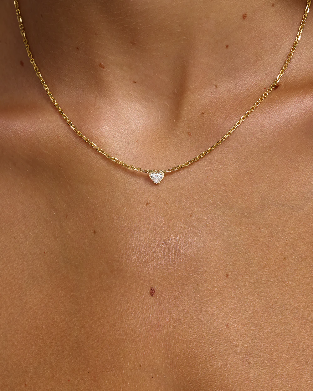 Sloane Heart Diamond Necklace - Image 6