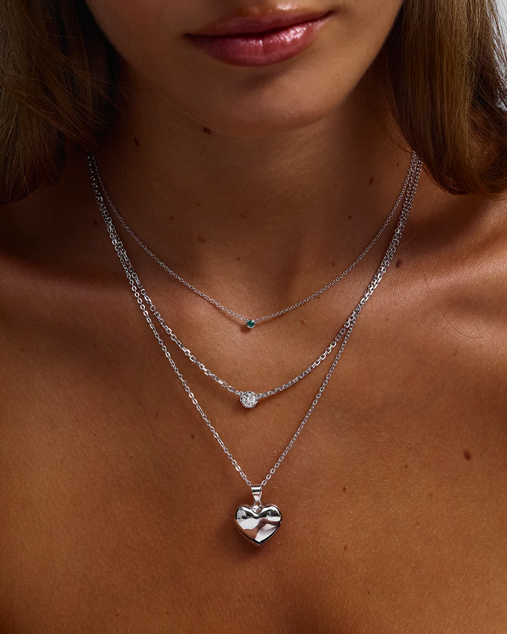 Sloane Round Diamond Necklace - Image 14