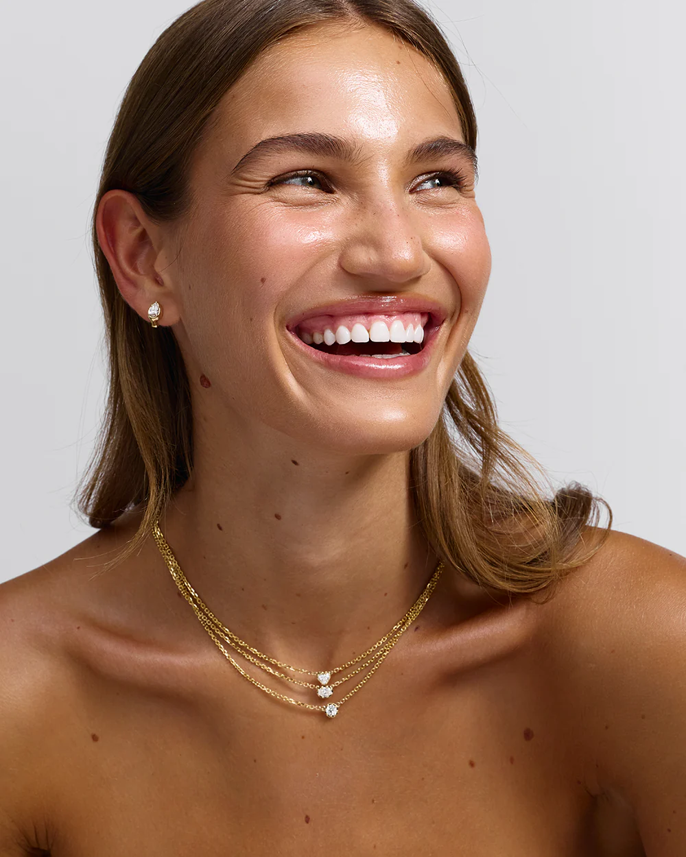 Sloane Round Diamond Necklace - Image 7
